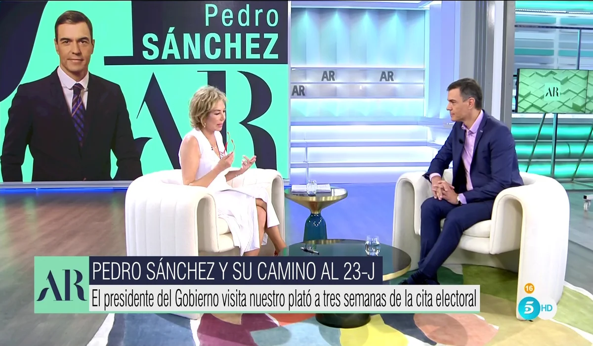 Las redes ‘explotan’ contra Ana Rosa por su entrevista a Pedro Sánchez: «Brutal»