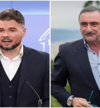 Gabriel Rufián ha dedicado un pareado al locutor Carlos Herrera después de que se revelara su "pirula" con Hacienda