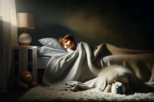 El estudio que demuestra que los niños que se crían con mascotas en casa duermen más horas