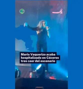 Aparatosa Caída de Mario Vaquerizo en Cáceres: El Cantante Sufre un Accidente y Es Hospitalizado