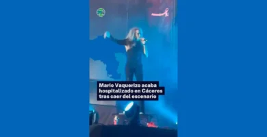 Aparatosa Caída de Mario Vaquerizo en Cáceres: El Cantante Sufre un Accidente y Es Hospitalizado